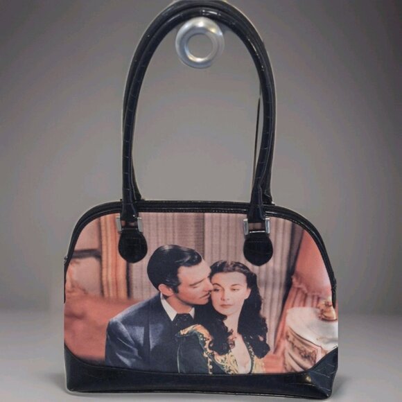 Gone With The Wind Purse Scarlett O’hara & Rhett Butler Rhinestoned Handbag - Picture 2 of 10